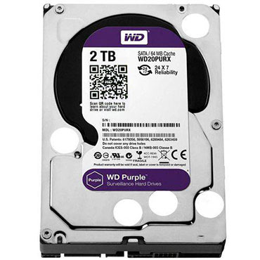 Turchiai HD 2Tb Purple intelbras