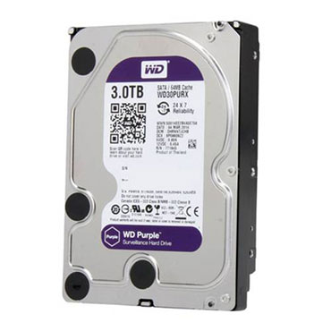 Turchiai HD 3Tb Purple intelbras