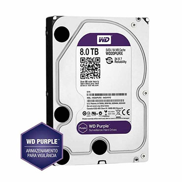 Turchiai HD 8Tb Purple intelbras