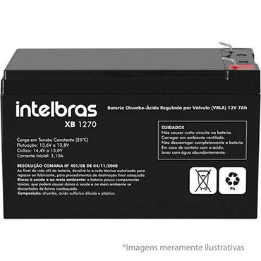 Turchiai XB1270 bateria intelbras